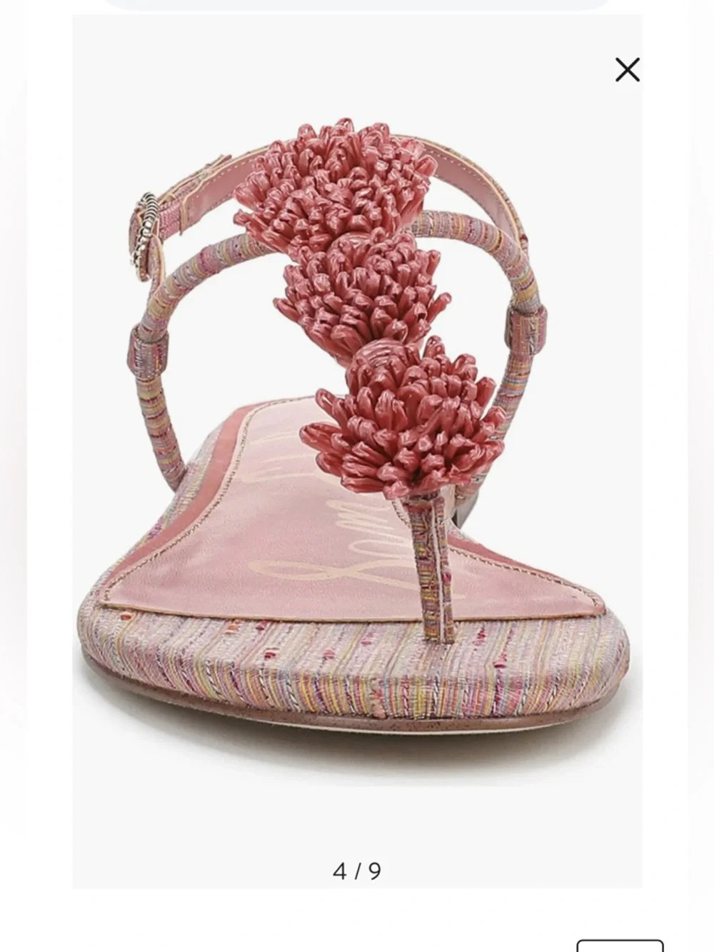 Sam Edelman Pink Eliza Sandals NWT - Picture 5 of 9